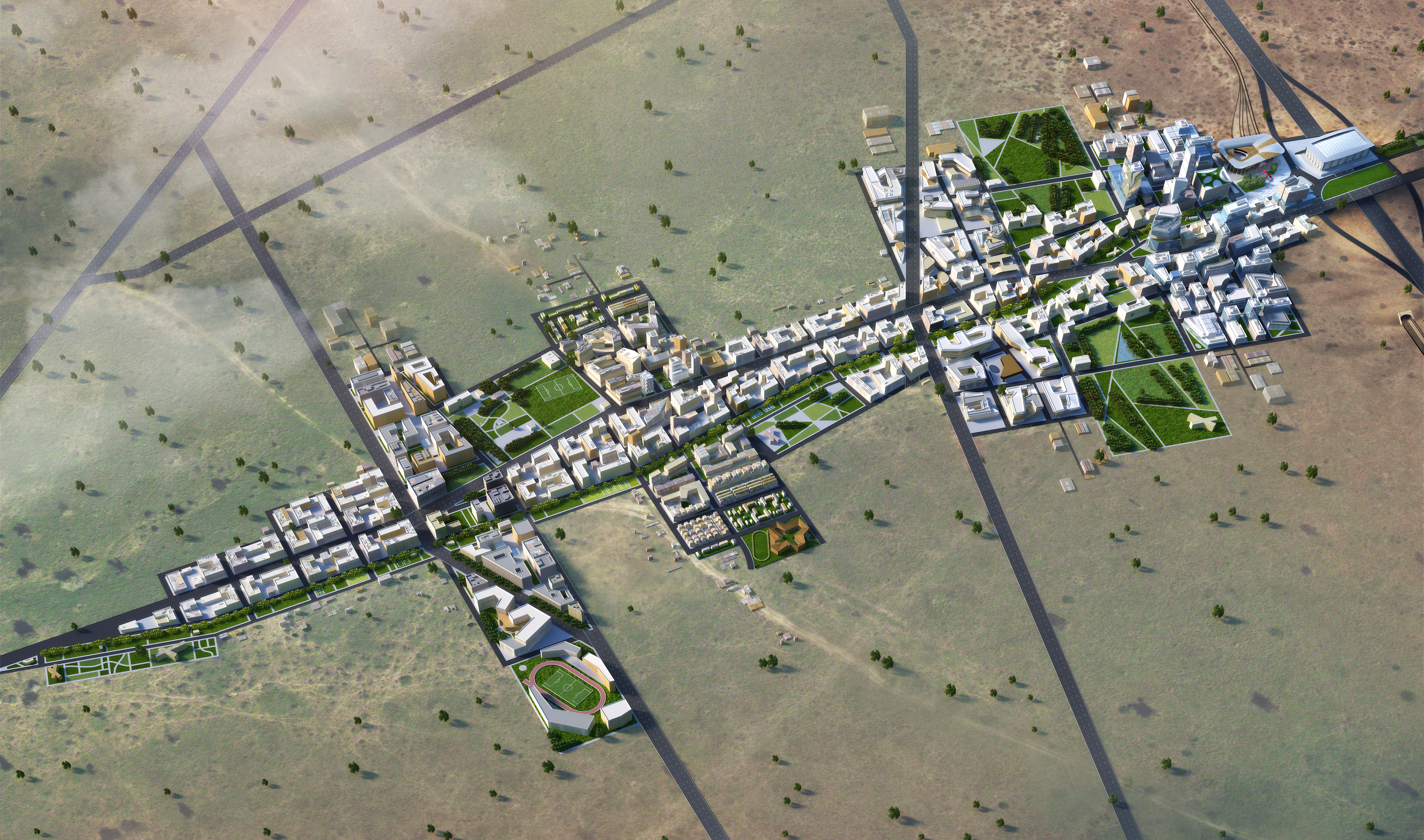 Proyecto urbanistico Konza Kenia
