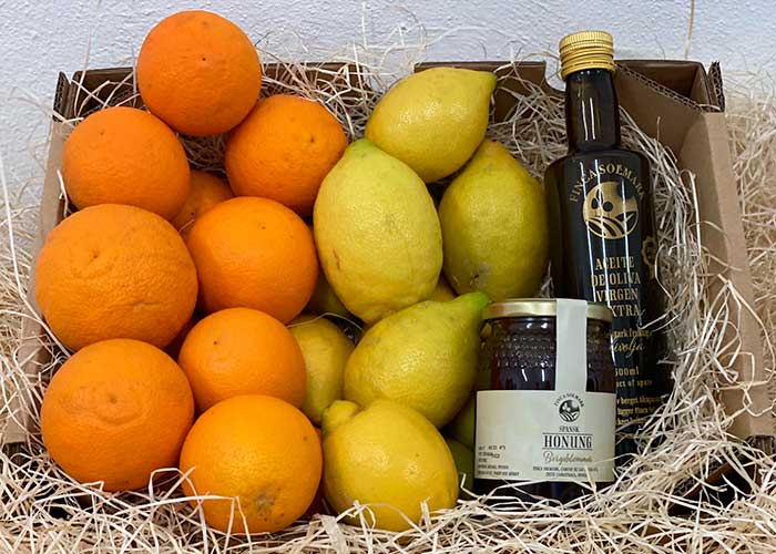 finca solmark paket olivolja selected apelsin honung citroner