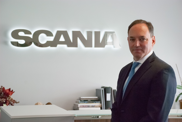Sebastián Figueroa director general de Scania